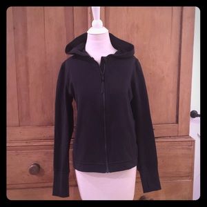 Lululemon black zip up hoodie size 8 medium